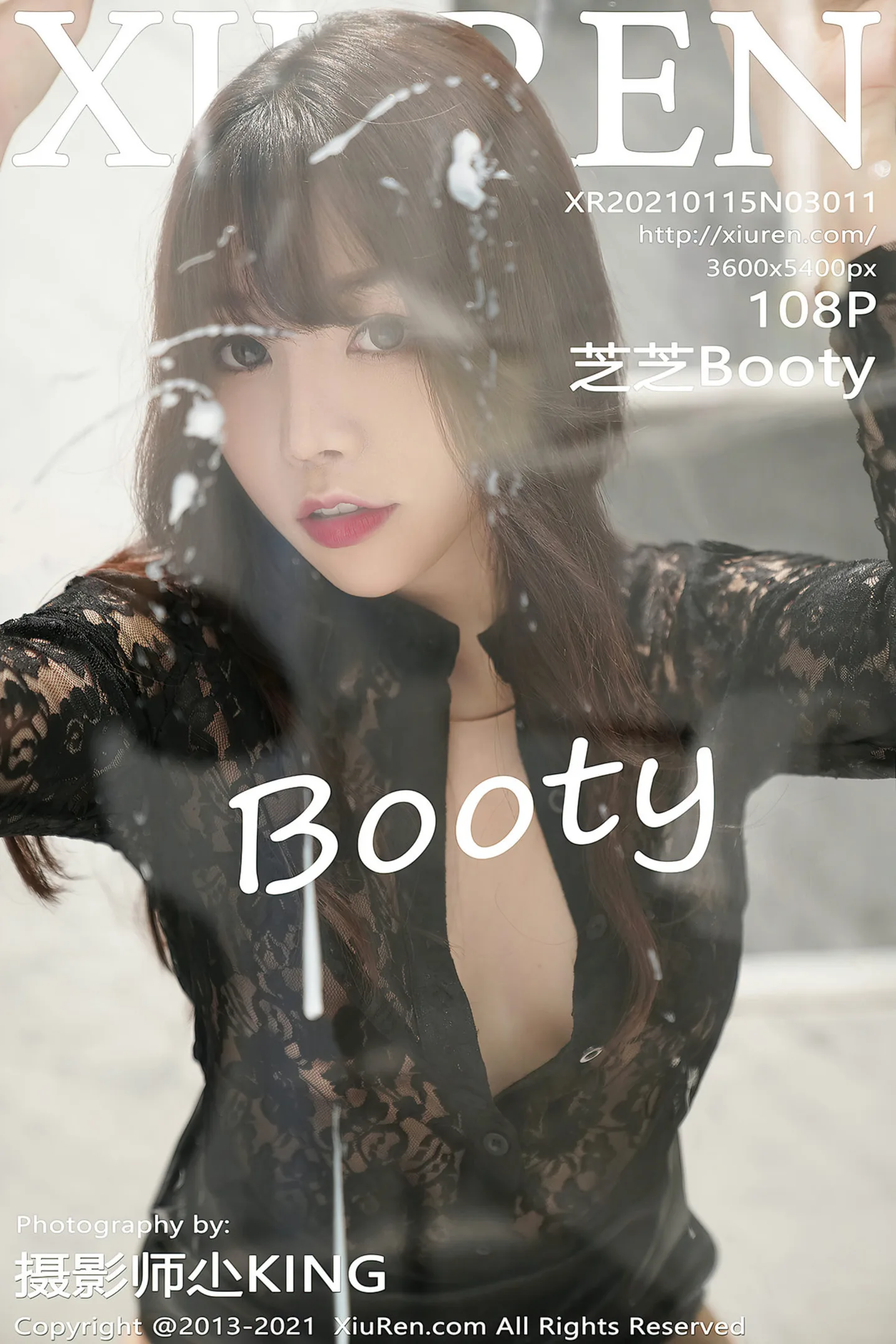 [XiuRen秀人网]VOL.3011 嫩模芝芝Booty私房浴室剧情主题性感内衣配黑色蕾丝袜诱惑写真108P-秀人网官方网站